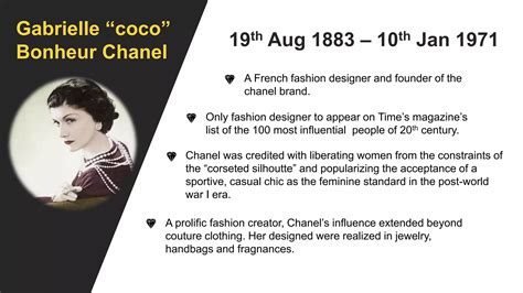 coco chanel altezza|coco chanel feminism.